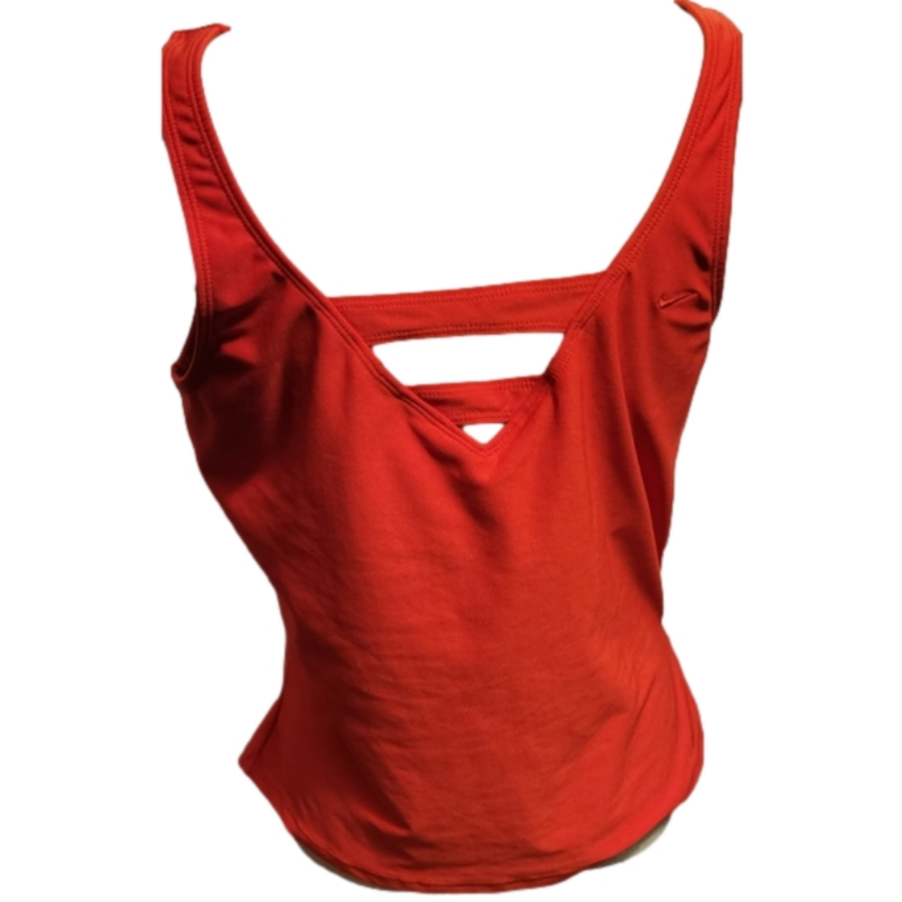 NIKE Red Athletic Top